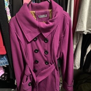 Purple coat